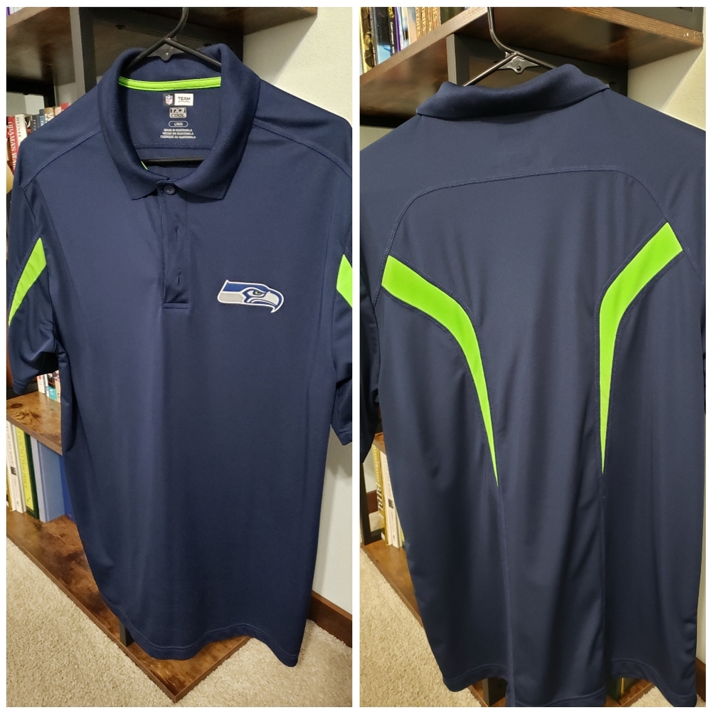 Mens NFL Seahawks polo shirt